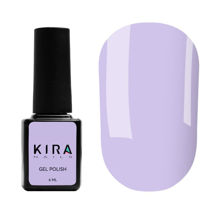 Гель-лак Kira Nails №167 (лавандовый, эмаль), 6 мл