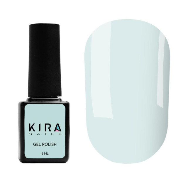 Гель-лак Kira Nails №168 (морська піна, емаль), 6 мл