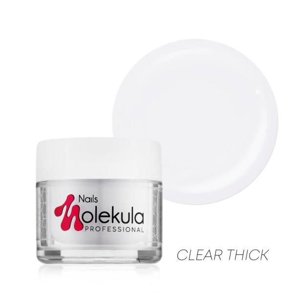 Molekula Gel №02 Clear Thick - моделюючий гель-желе, прозорий, 30 мл