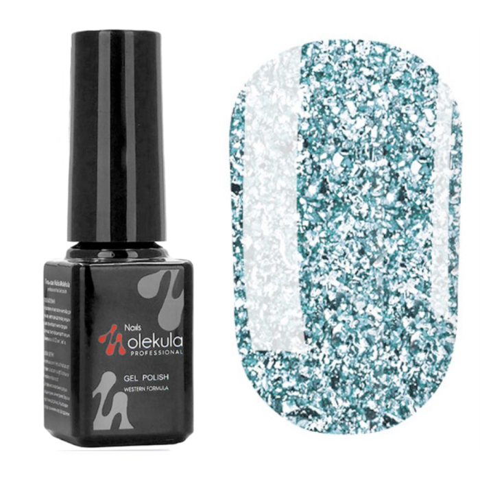 Гель-лак Molekula Diamond №506, сльози русалки, 6 мл