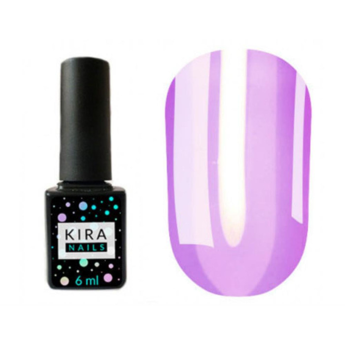 Гель-лак Kira Nails Vitrage №V14 (прозоро-фіолетовий), 6 мл