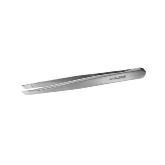 Пінцет для брів Staleks Pro Expert 10 Type 3 (широкі скошені краї)