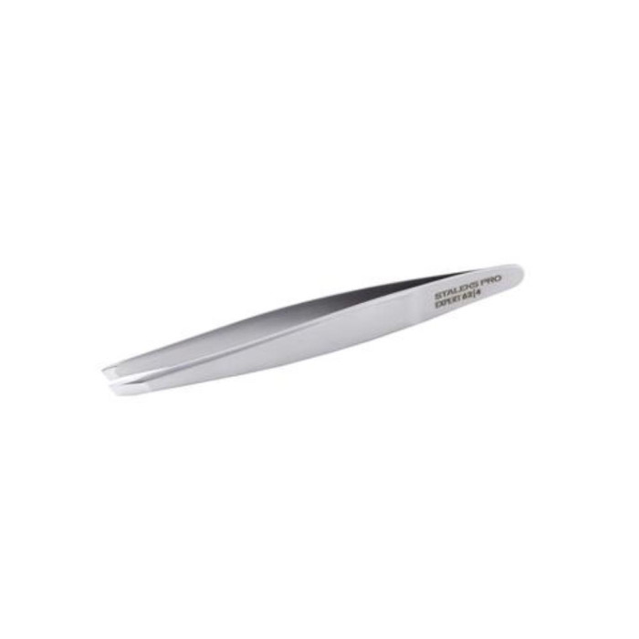 Пінцет для брів Staleks Pro Expert 62 Type 4 (вузькі скошені кромки)