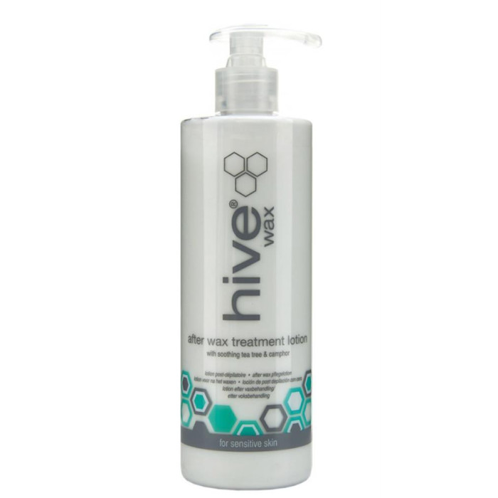 Hive Wax After Wax Treatment Lotion - лосьйон після депіляції чайне дерево, камфора, 400 мл