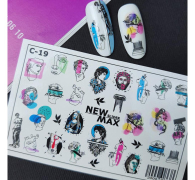 Слайдер дизайн C-19 New Max Color