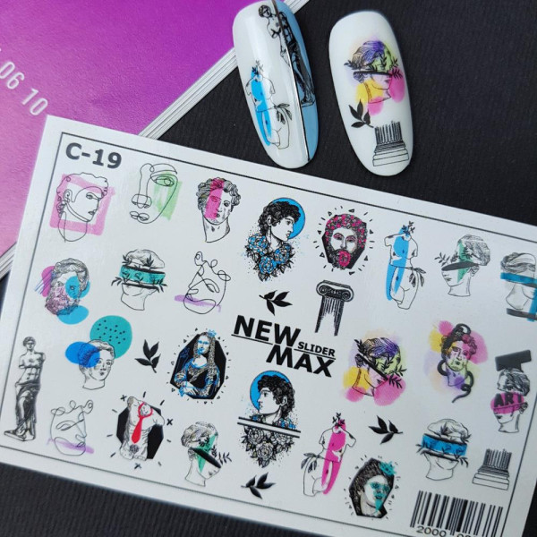 Слайдер дизайн C-19 New Max Color