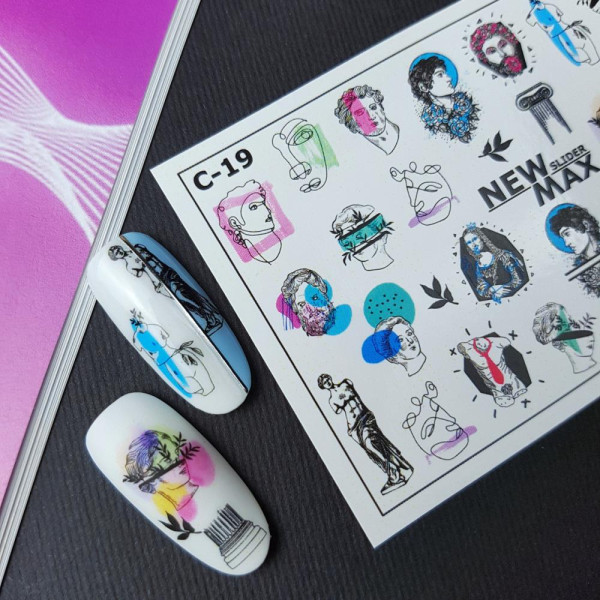 Слайдер дизайн C-19 New Max Color