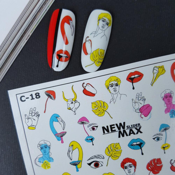 Слайдер-дизайн C-18 New Max Color