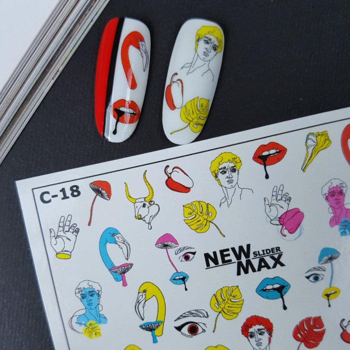 Слайдер-дизайн C-18 New Max Color