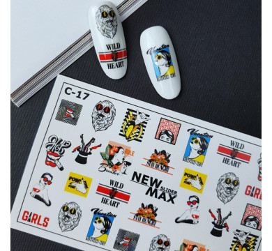 Слайдер дизайн C-17 New Max Color