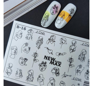 Слайдер дизайн B-16 New Max Black