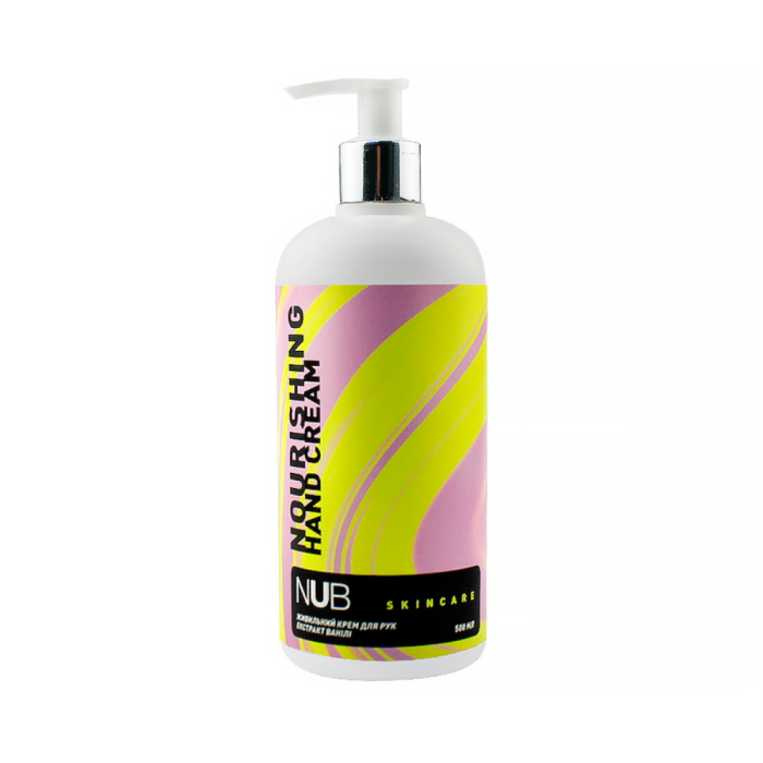 Поживний крем для рук NUB Nourishing Hand Cream Vanilla ваніль, 500 мл