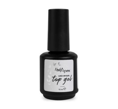 Nailapex Universal Top Gel No Tack Finish - топ універсальний без липкого шару, 15 мл