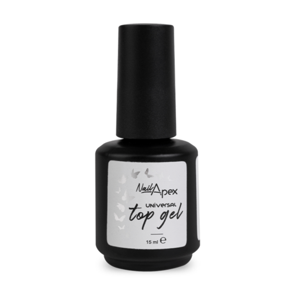 Nailapex Universal Top Gel No Tack Finish - топ универсальный без липкого слоя, 15 мл