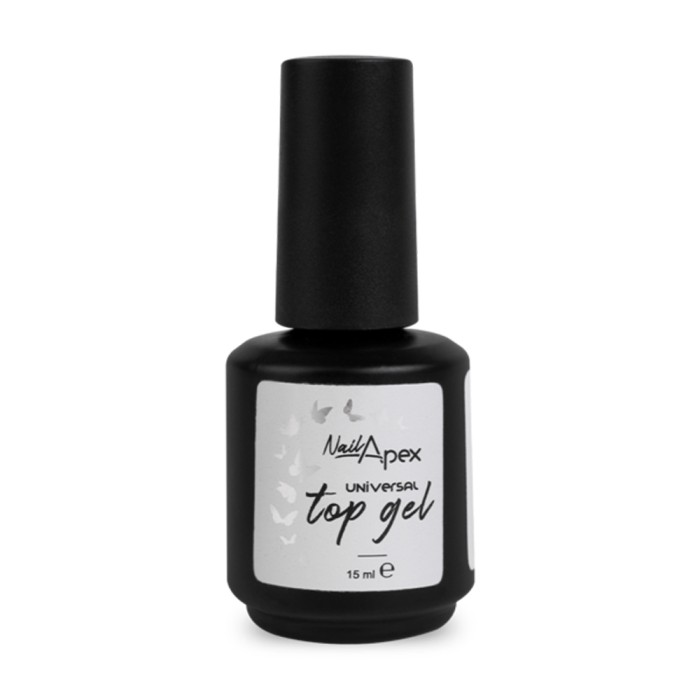 Nailapex Universal Top Gel No Tack Finish - топ універсальний без липкого шару, 15 мл