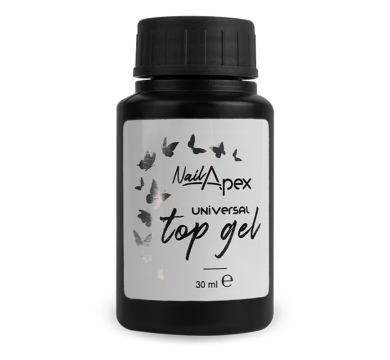 Nailapex Universal Top Gel No Tack Finish - топ универсальный без липкого слоя, 30 мл