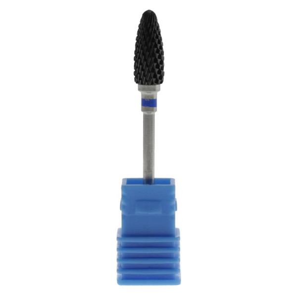 Фреза керамічна- кукурудза 6410501 M-Black 3/32" діаметр 6,1 мм, робоча частина 15 мм, синя