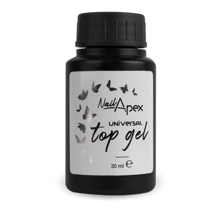 Nailapex Universal Top Gel Finish Crystal - топ універсальний без липкого шару, без УФ, 30 мл