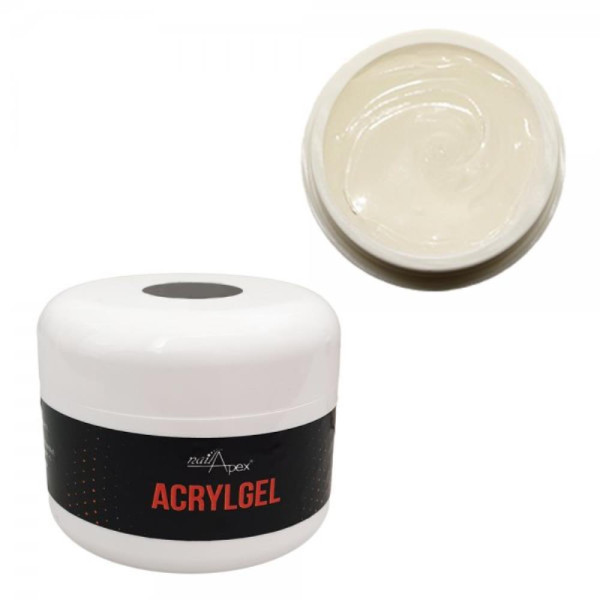NailApex Acryl Gel Clear - акрігель прозорий, 30 мл