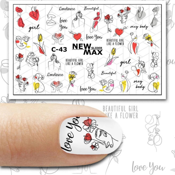 Слайдер дизайн C-43 New Max Color