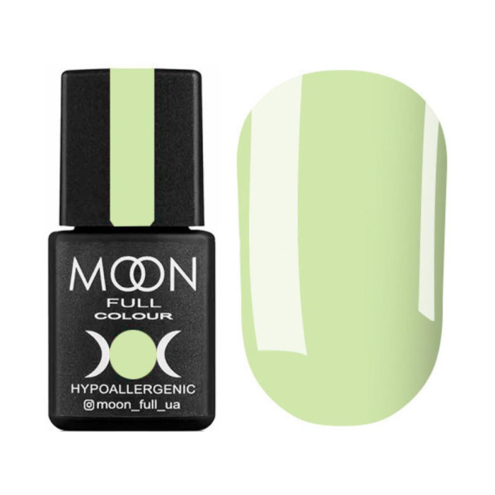 Гель-лак Moon Full Spring-Summer №624, ніжний оливковий, 8 мл