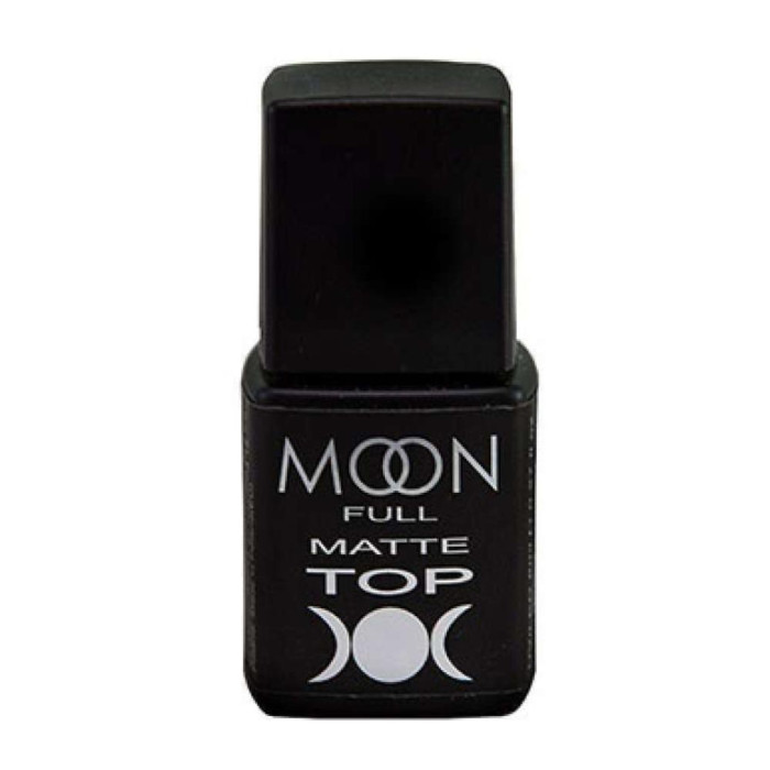 MOON Full Matte Top - матовий топ із липким шаром, 8 мл