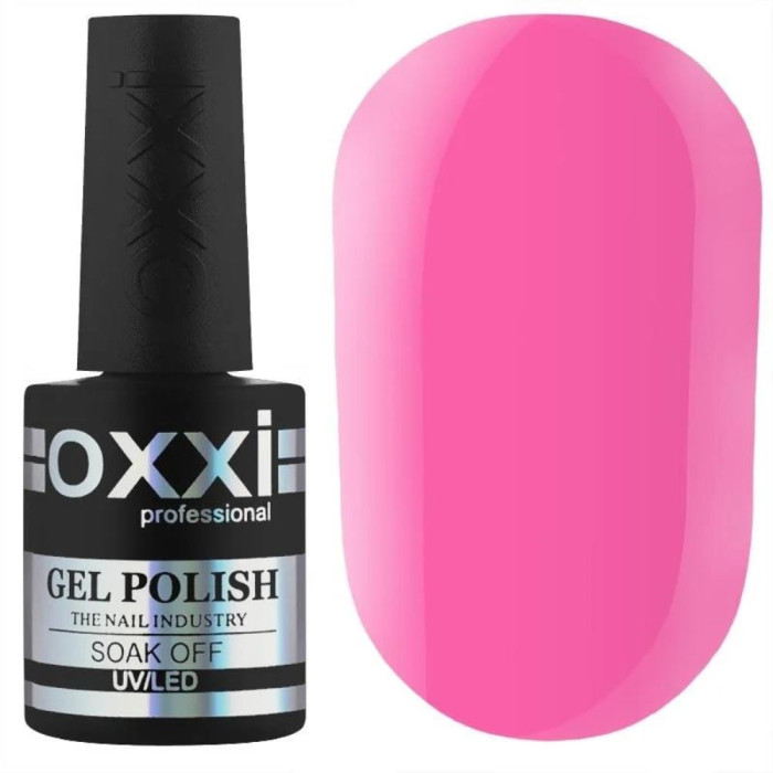 Гель-лак Oxxi Professional №313, квітково-рожевий, 10 мл
