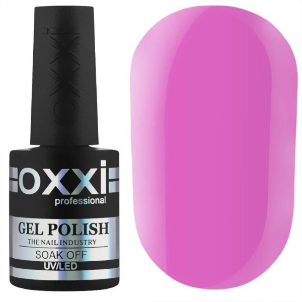 Гель-лак Oxxi Professional №314, бузково-рожевий, 10 мл