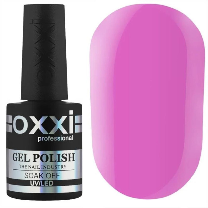 Гель-лак Oxxi Professional №314, бузково-рожевий, 10 мл