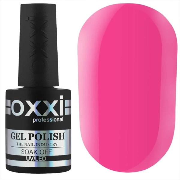 Гель-лак Oxxi Professional №318, ефектний рожевий, 10 мл