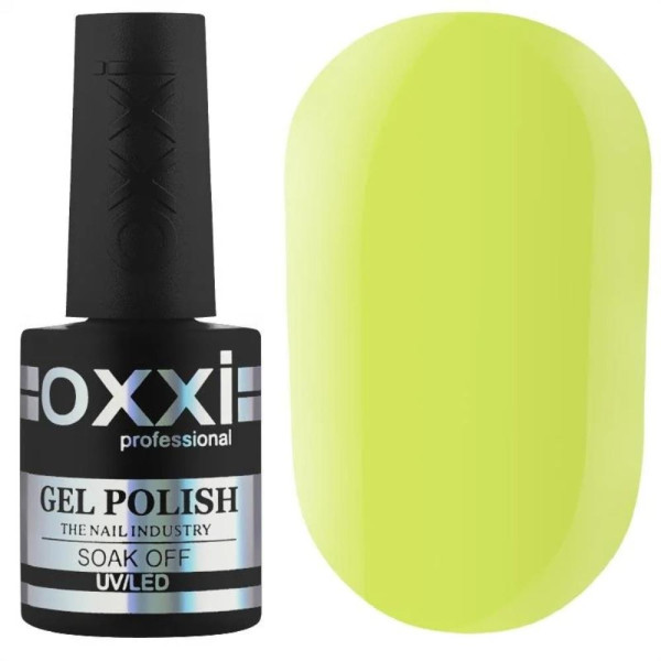 Гель-лак Oxxi Professional №324, лимонный, 10 мл