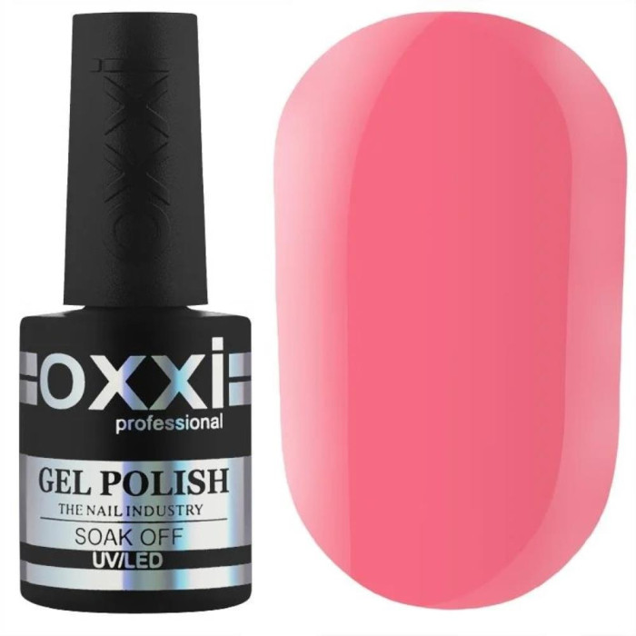Гель-лак Oxxi Professional №329, розовый фламинго, 10 мл