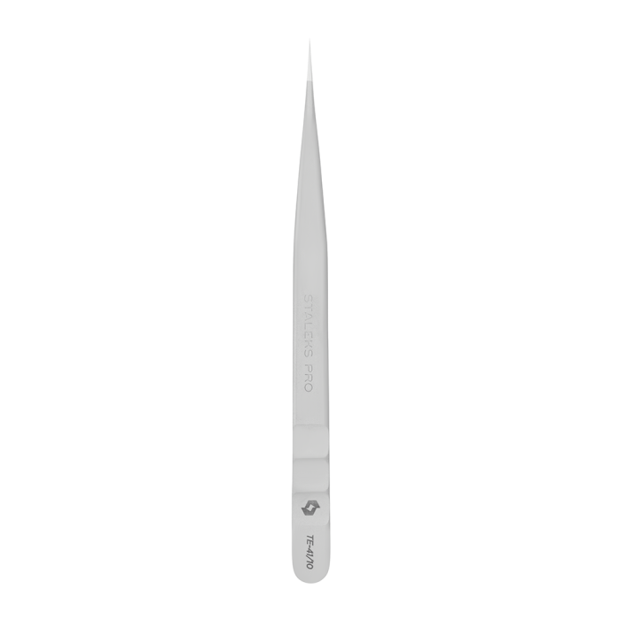 Пінцет професійний для вій Staleks Pro Expert 41 Type 10 (прямий)