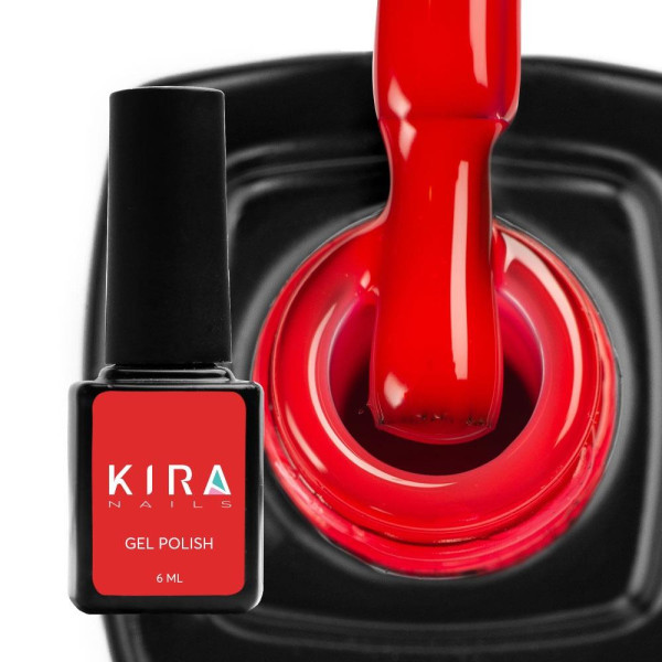 Гель-лак Kira Nails №172 (коралловый, неоновый,), 6 мл