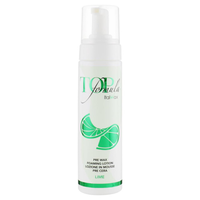 ItalWax Line Pre Wax Foaming Lotion - лосьйон-піна до депіляції, лайм, 200 мл