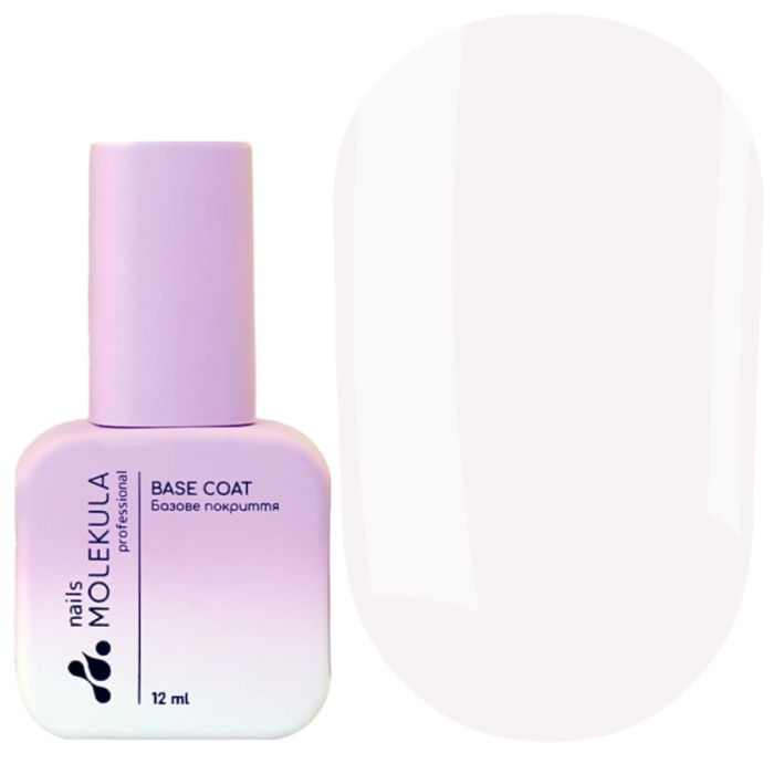 База камуфлирующая Molekula Base Coat Silky Milk ML1218, шелковое молоко, 12 мл