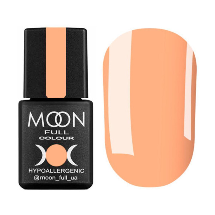 Гель-лак Moon Full Spring-Summer №612, абрикосовий, 8 мл