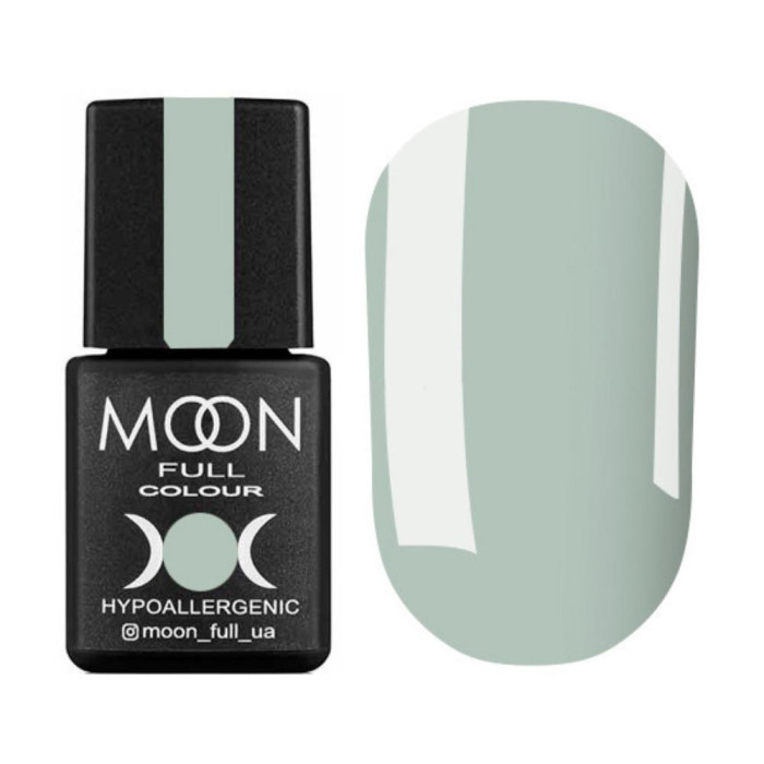 Гель-лак Moon Full Spring-Summer №625, оливковый серый, 8 мл