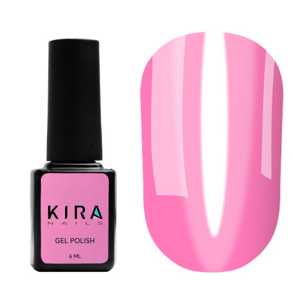 Гель-лак Kira Nails Vitrage №V23 (фуксия, витражный), 6 мл