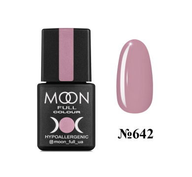 Гель-лак Moon Full Autum-Winter №642, тауп, 8 мл