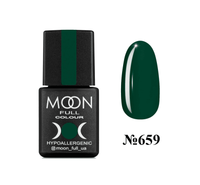 Гель-лак Moon Full Autum-Winter №659, хвойний, 8 мл
