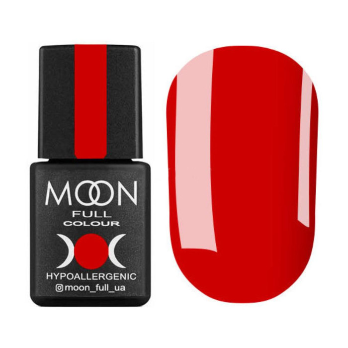 Гель-лак Moon Full Ferrari №805, червоний корал, 8 мл