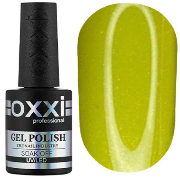 Гель-лак OXXI Professional №337, золотисто-оливковый, 10 мл