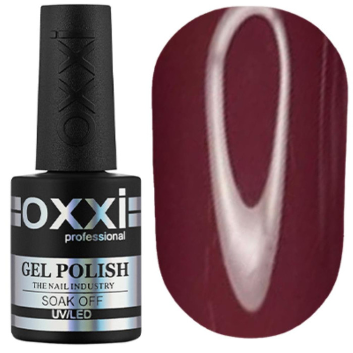 Гель-лак Oxxi Professional №343, марсала, 10 мл