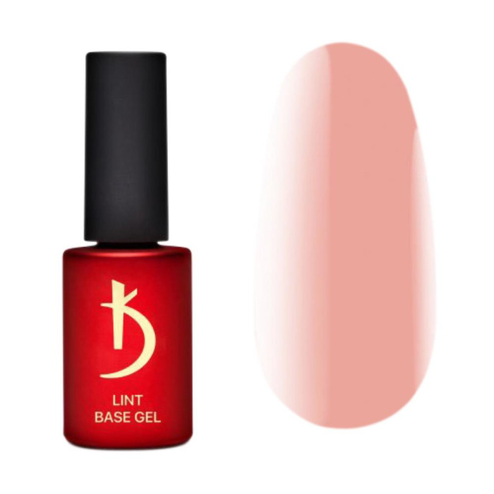 База камуфлююча з мікроволокнами Kodi Professional Lint Base Gel Delicate Rose, темно-рожевий, 7 мл