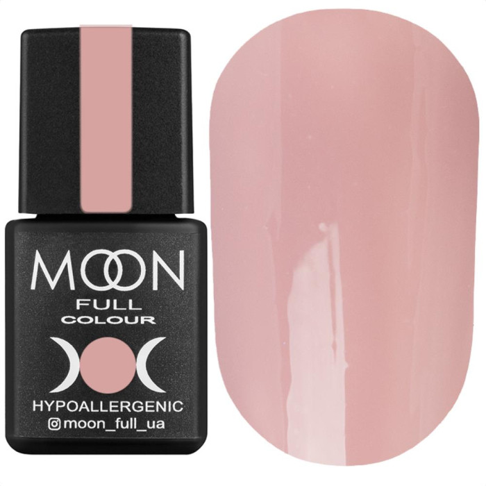 Гель-лак Moon Full Air Nude №09, бежевый с сиреневым подтоном, 8 мл