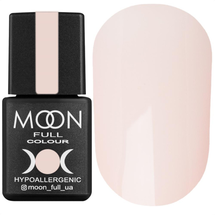 Гель-лак Moon Full Air Nude №12, рожевий, 8 мл
