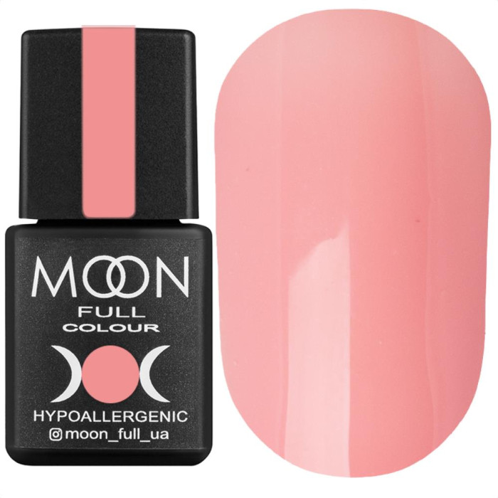 Гель-лак Moon Full Air Nude №17, карамельно-рожевий, 8 мл