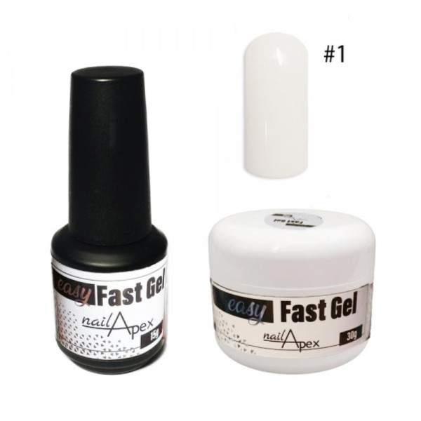 Nailapex Easy Fast Gel №01 Clear - рідкий гель (прозорий), 30 мл