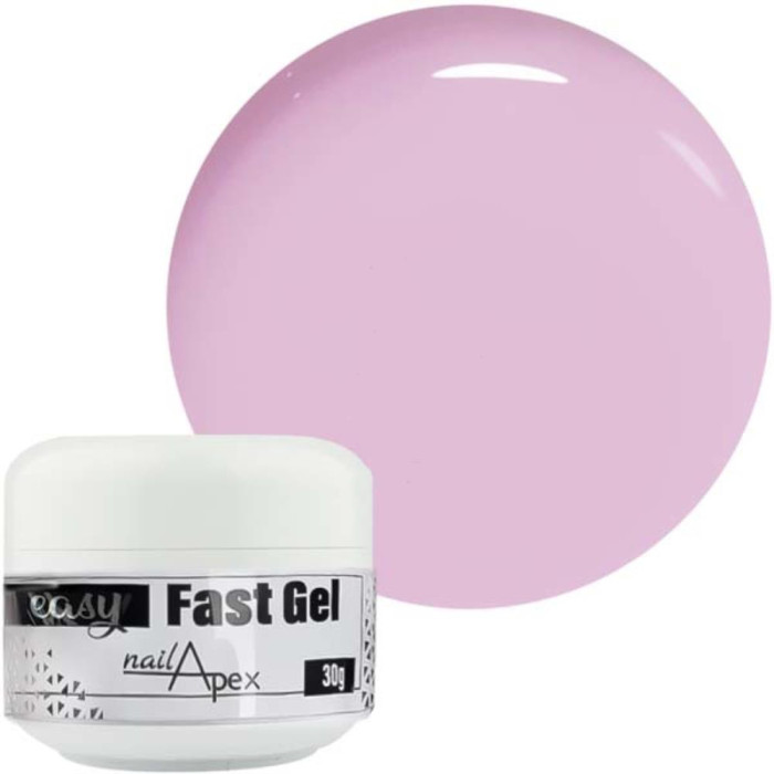 Nailapex Easy Fast Gel №02 - рідкий гель (рожева вода), 30 мл